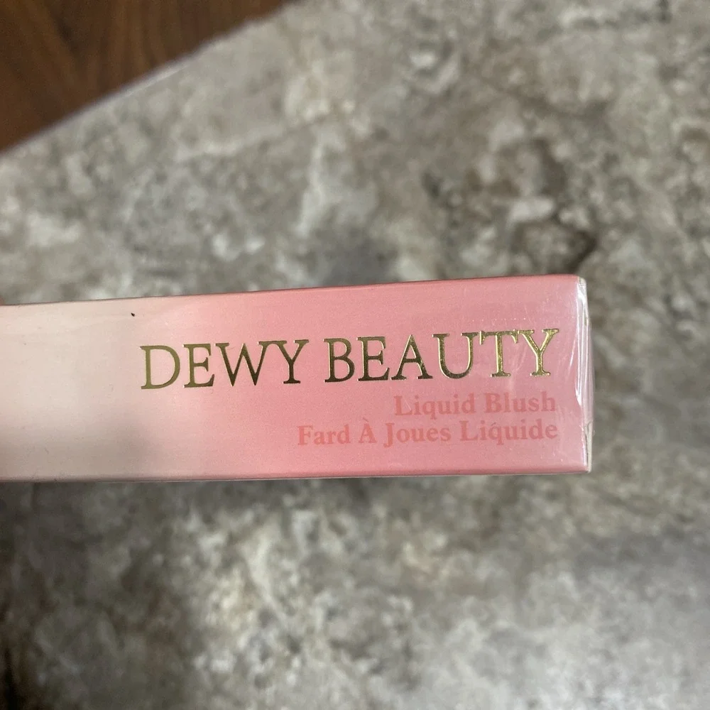 Befivecok Dewy Beauty Liquid Blush 104 Cheery‎ (Dark Rose) .34oz Sealed